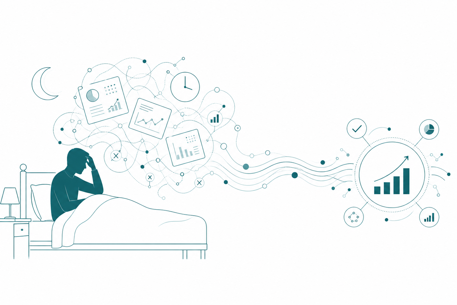 Banner illustration for What Keeps You Up at Night? Getting Executives and BI Teams to Speak the Same Language